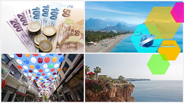 هزینه های تور آنتالیا ، زیما سفر